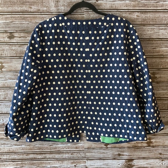 Charter Club 60s Retro Polka Dot Jacket Size XL - Picture 9 of 9